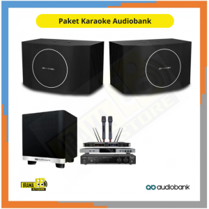 Paket Karaoke Speaker Audiobank - No Touchscreeen